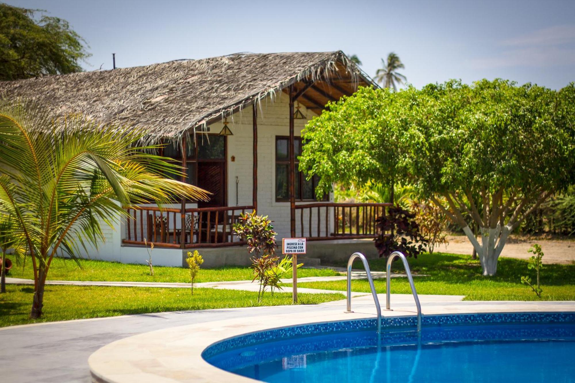 La Choza Bungalows Tambo Grande Ngoại thất bức ảnh