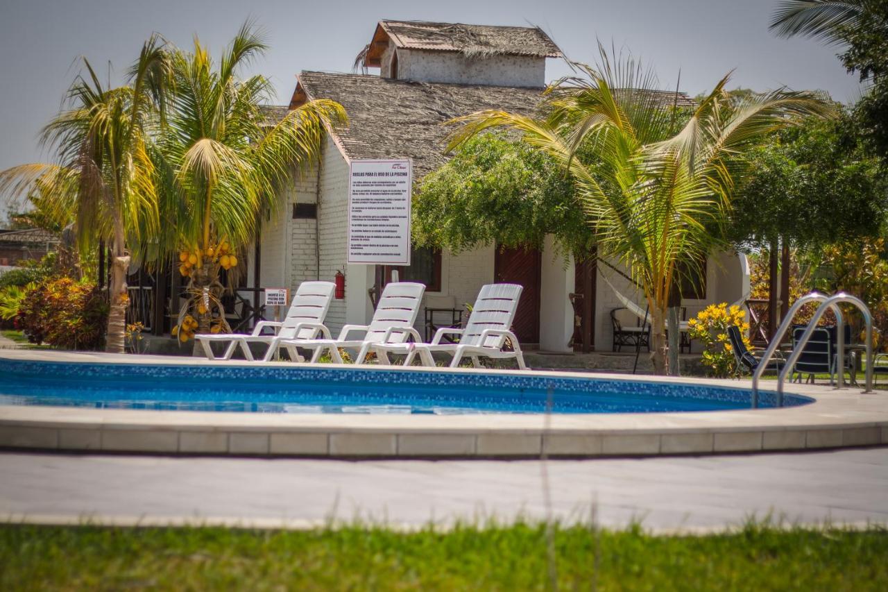 La Choza Bungalows Tambo Grande Ngoại thất bức ảnh